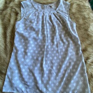Cute Polka Dot Merona Tank Top